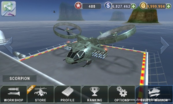Gunship game download for android pc